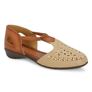Women Premium Leather Sandals (W-MT-03-BEIGE)