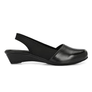 Women Slingback Sandals (W-MT-04-BLACK)