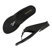 Women Thong Sandals (W-MT-18-BLACK)
