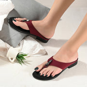 Women Thong Sandals (W-MT-18-CHERRY)
