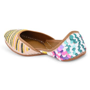 Women Embroidered Ethnic Jutti (W-PD-21-MULTI)