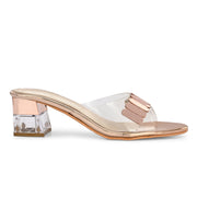 Women Transparent Slip-on Block Heel (W-RST-054-SULTAN)