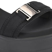 Women Urban Chunky Block Heel Sandal (W-RST-128-BLACK)