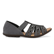 Women Everyday Cutwork Sandals (W-RST-144-GREY)
