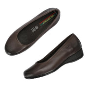 Women Comfort Ballerinas (W-SENORITA-20-BROWN)