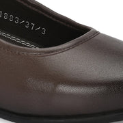 Women Comfort Ballerinas (W-SENORITA-20-BROWN)