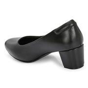 Women Block Heel Pumps (W-SG-06-BLACK)