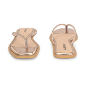 Women Elegant Slip-On Flats (W-SHI-117-ROSEGOLD)