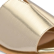 Women Contemporary Comfort Slides (W-SHI-121-GOLD)