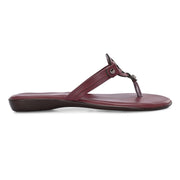 Women Cherry Daily Wear Flats (W-SHI-123-CHERRY)