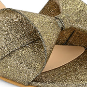 Women Party Glitter Block Heel (W-SHI-96-ANTIQUE)