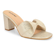 Women Party Reay Block Heel (W-SHI-96-OFFWHITE)