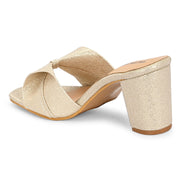 Women Party Reay Block Heel (W-SHI-96-OFFWHITE)