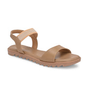 Women Platform Block Heel Sandals (W-SN-06-NUDE)