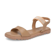 Women Platform Block Heel Sandals (W-SN-06-NUDE)