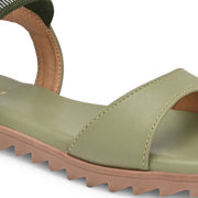 Women Platform Block Heel Sandals (W-SN-06-OLIVE)