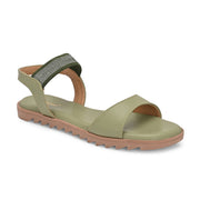 Women Platform Block Heel Sandals (W-SN-06-OLIVE)