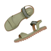 Women Platform Block Heel Sandals (W-SN-06-OLIVE)