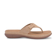 Women Casual Comfort Slippers (W-SN-18-BEIGE)