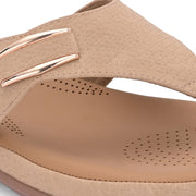 Women Casual Comfort Slippers (W-SN-18-BEIGE)