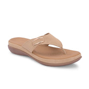 Women Casual Comfort Slippers (W-SN-18-BEIGE)