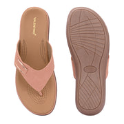 Women Casual Comfort Slippers (W-SN-18-PEACH)