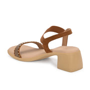 Women Block Heel Sandals (W-SN-19-ANTIQUE)