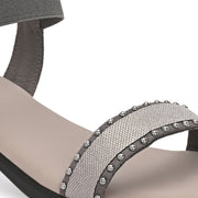 Women Block Heel Sandals (W-SN-19-GREY)