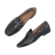 Women Premium Leather Loafers (W-VICTORIA-02-BLACK)