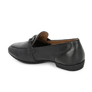 Women Premium Leather Loafers (W-VICTORIA-02-BLACK)