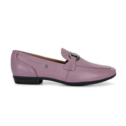 Women Premium Leather Loafers (W-VICTORIA-02-LILAC)