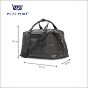 West Port Trendy & Classy Weekender Duffle Bag – Premium Travel Companion