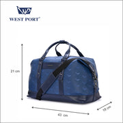 West Port Trendy & Classy Weekender Duffle Bag – Premium Travel Companion
