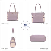 West Port Premium Tote Handbag for Women (WP-BOSS-BELLE-PEACH)