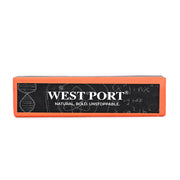 West Port Premium Leather Handcrafted Keychain (WP-KEYCHAIN-03-RED-BLUE)