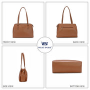 West Port Premium Tote Handbag for Women (WP-URBAN-GRACE-TAN)