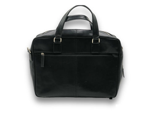 M-BG-ISC-02 BLACK - WEST PORT LAPTOP BAG