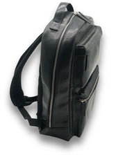 West Port Premium Leather Backpack (M-BG-ISC-01-BLACK)