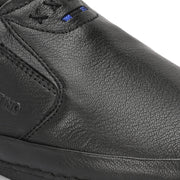 Men Premium Leather Slip-On Formal Shoes (Yoga-05-Black)