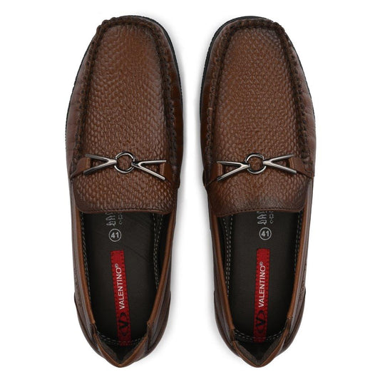 V-KREBS-41 MOCCA MEN LEATHER LOAFER